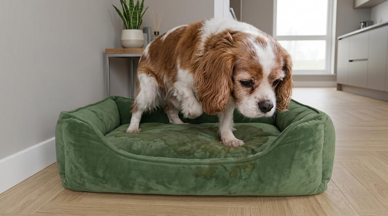 Couche lavable pour chien mâle incontinent