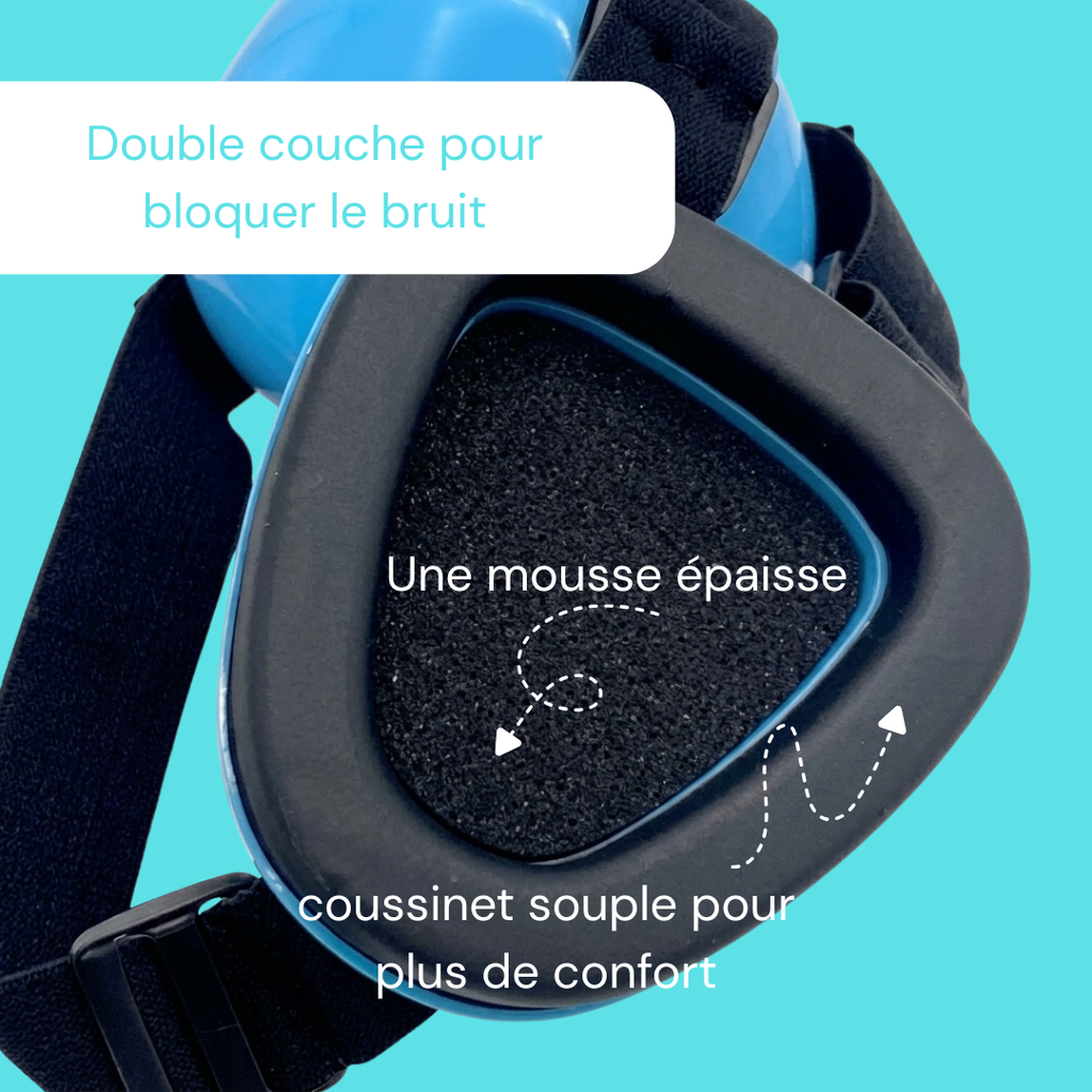 Casque antibruit chien pour anxiété