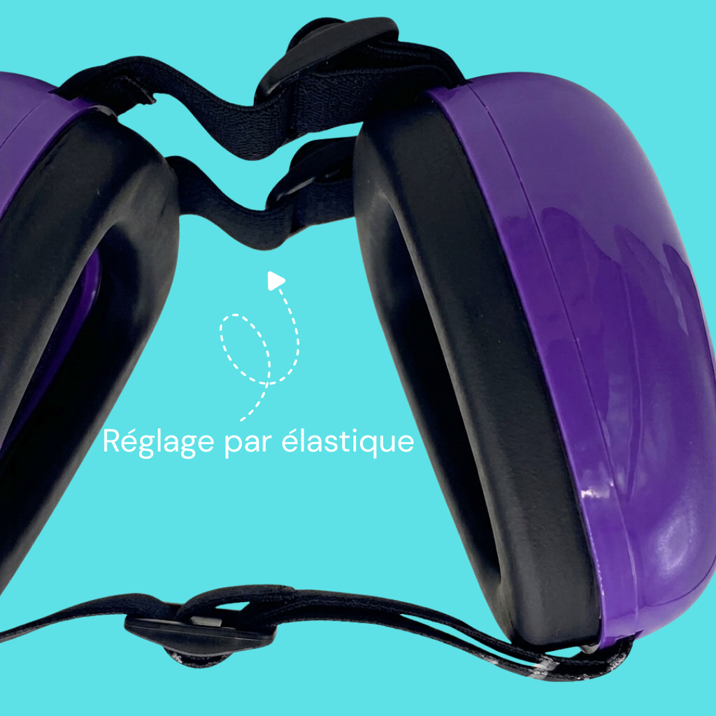 Casque antibruit chien pour anxiété