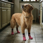Chaussettes chien antidérapantes et réfléchissantes - Lot de 4