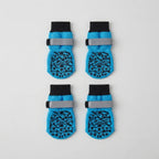Chaussettes chien antidérapantes et réfléchissantes - Lot de 4