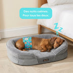 Lit orthopedique chien