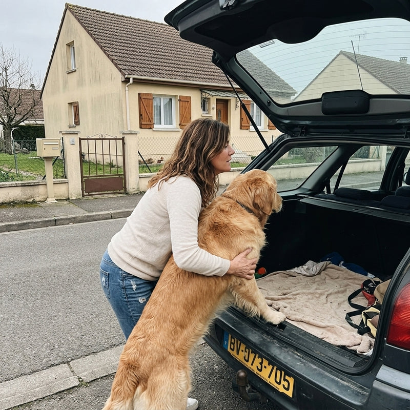 Rampe voiture chien