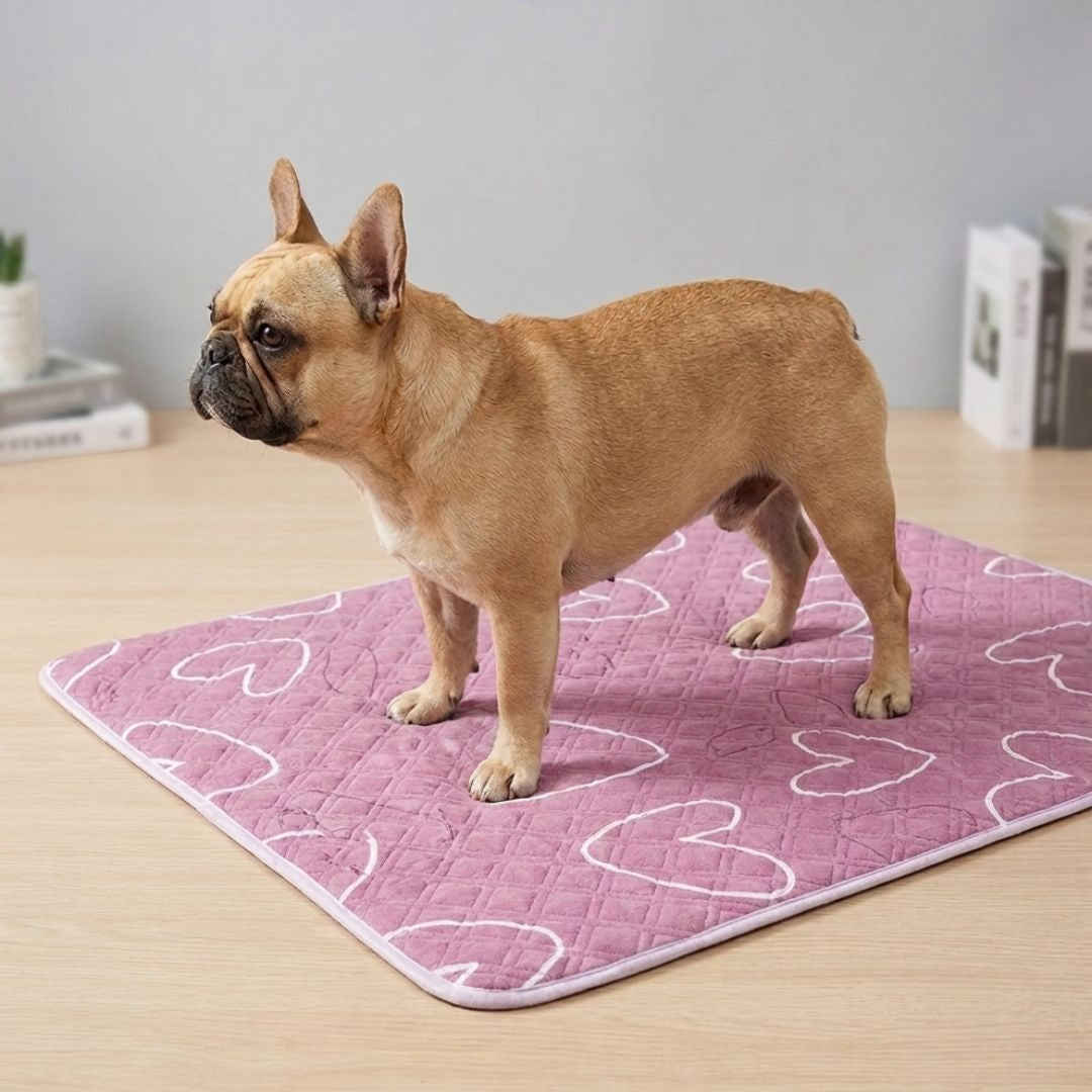 Tapis absorbant chien réutilisable antidérapant - Lot de 2